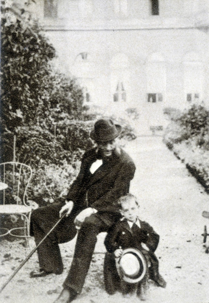 Jules Ferry und sein Neffe Abel Ferry - Fotografie von French Photographer