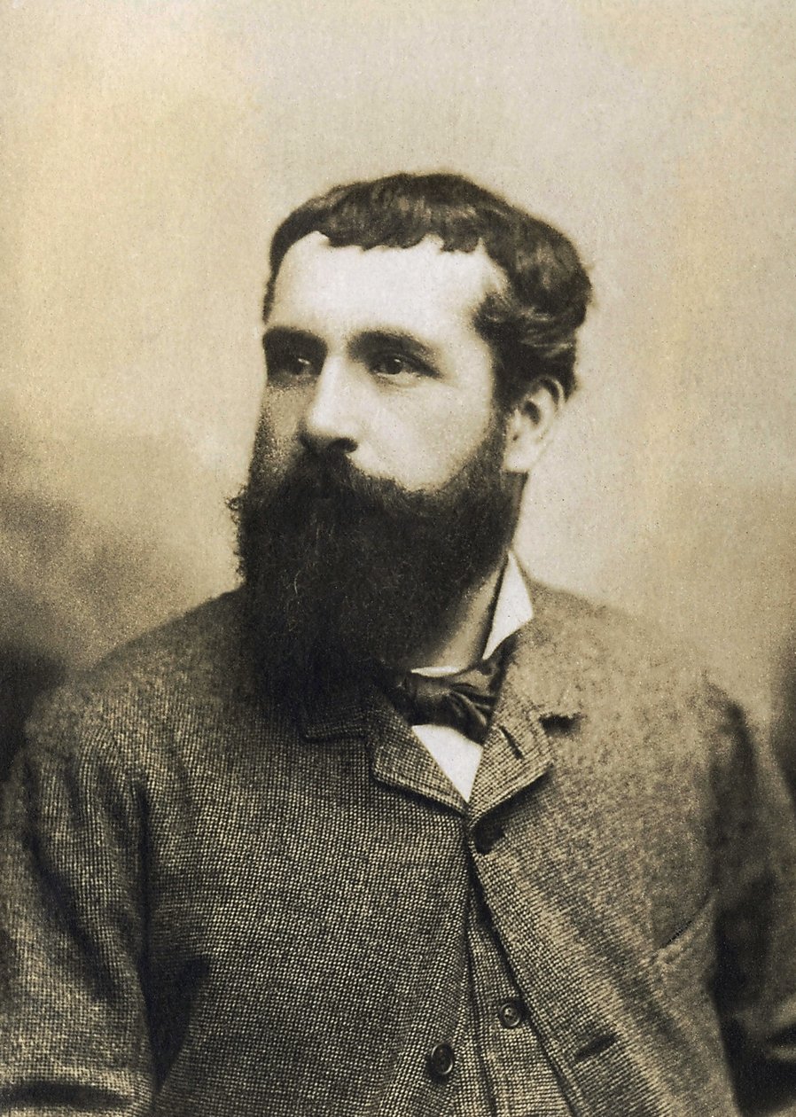 Porträt von Claude Monet (1840-1926), französischer Maler von French Photographer
