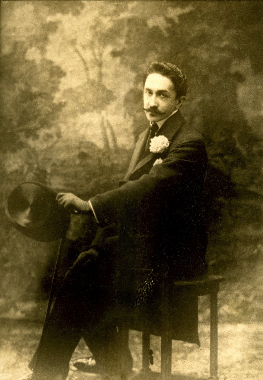 Porträt von Graf Robert de Montesquiou von French Photographer