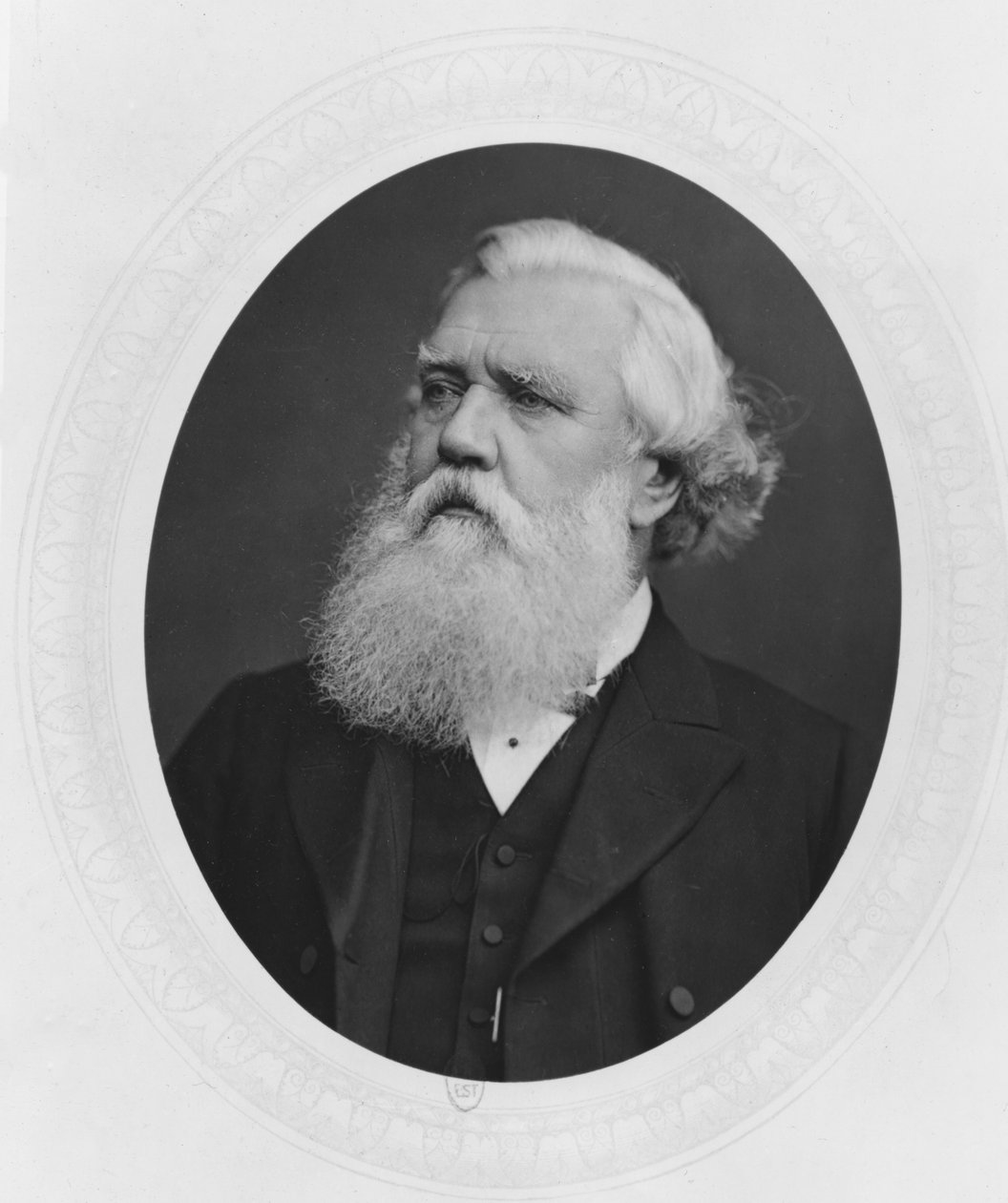 Porträt von Henry Layard, ca. 1880 von French Photographer