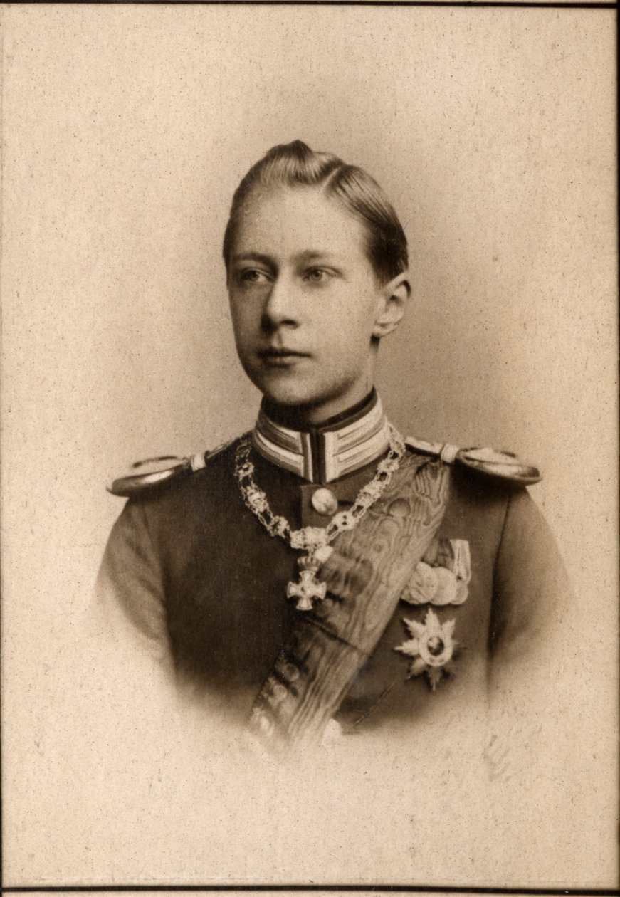 Porträt von Prinz Wilhelm (1882-1951), Deutscher Kronprinz von French Photographer