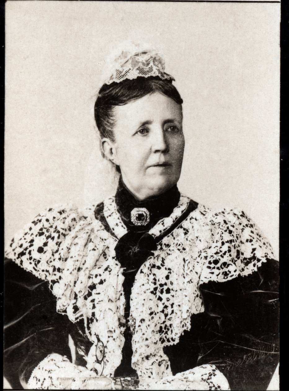 Porträt von Sophia von Nassau (1836-1913), Königin von Schweden und Norwegen von French Photographer
