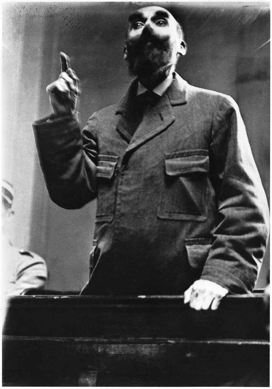 Der Prozess von Henri Desire Landru (1869-1922) 20. November 1921 von French Photographer
