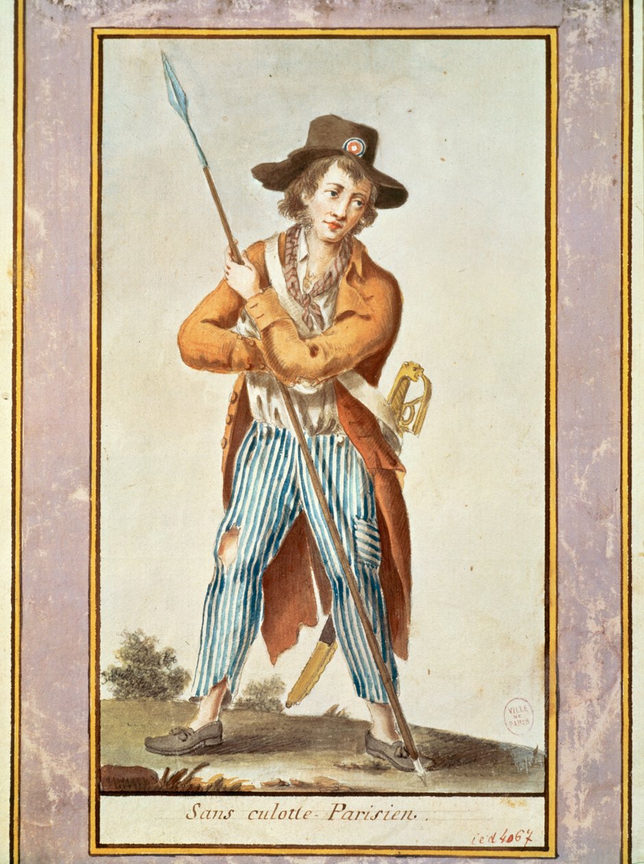 Ein Pariser Sansculotte von French School