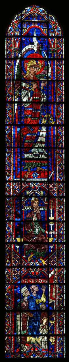 Ein Seraphim, Aaron und der Stifter und seine Familie von French School