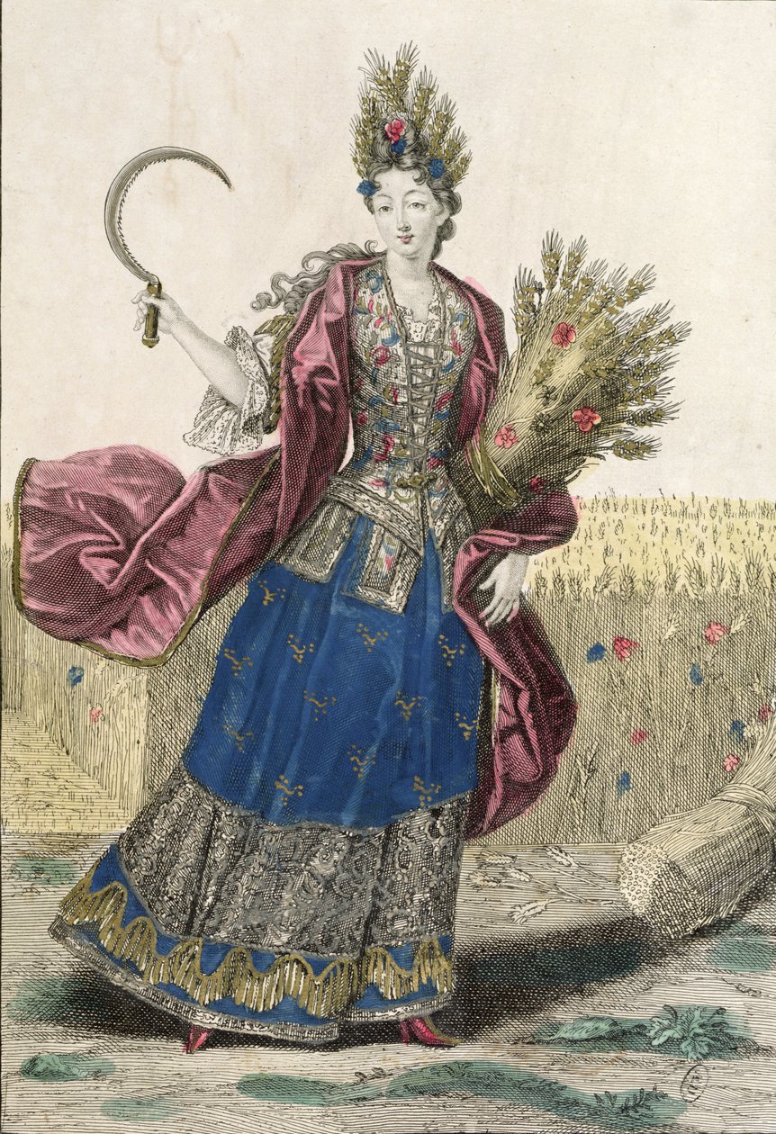 Allegorie des Sommers von French School