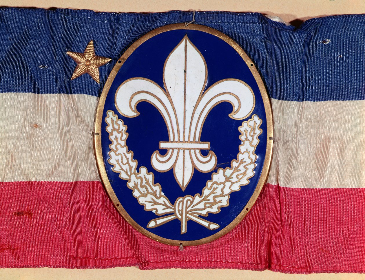 Armbinde der Action Francaise, ca. 1920-35 von French School