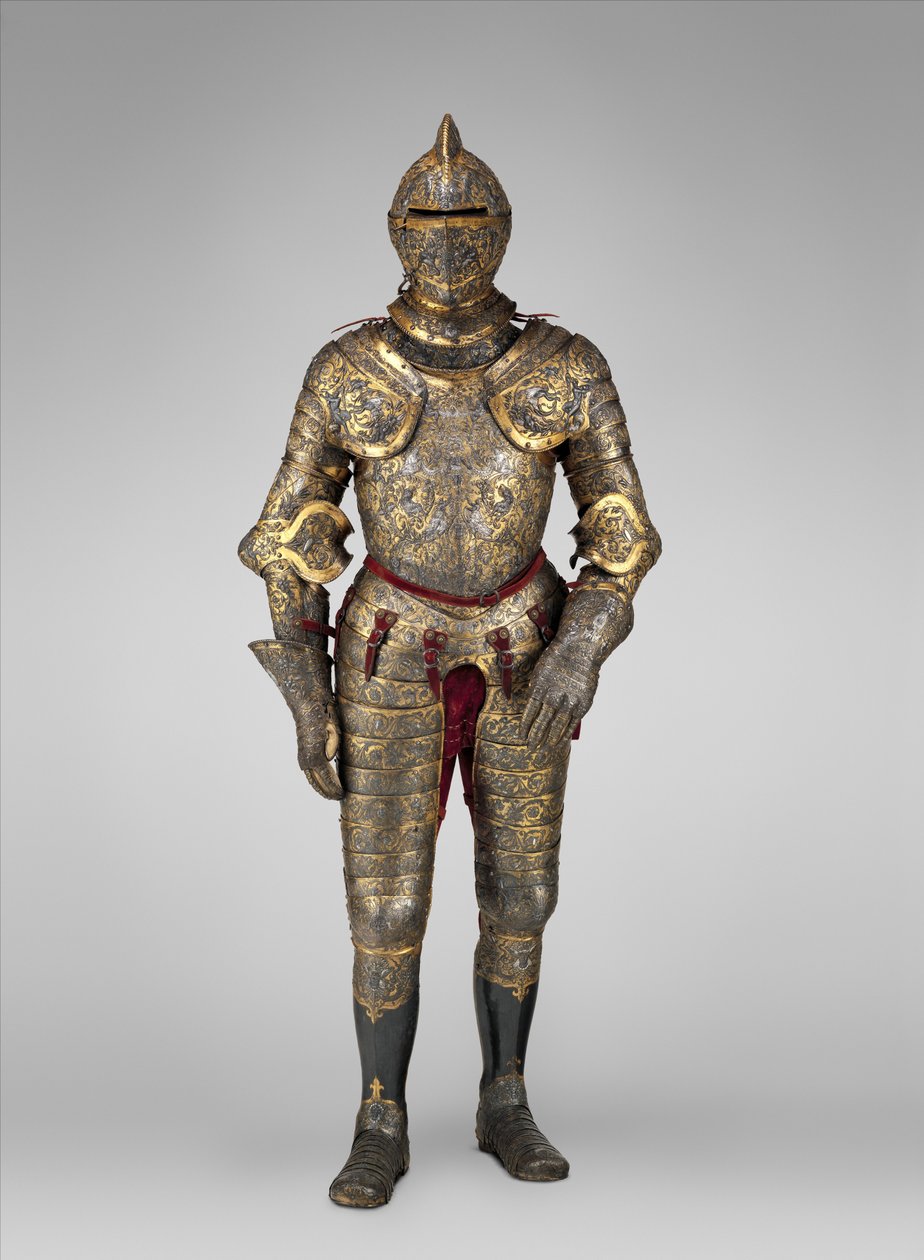 Rüstung von Heinrich II., König von Frankreich (regierte 1547-59), ca. 1555 von French School