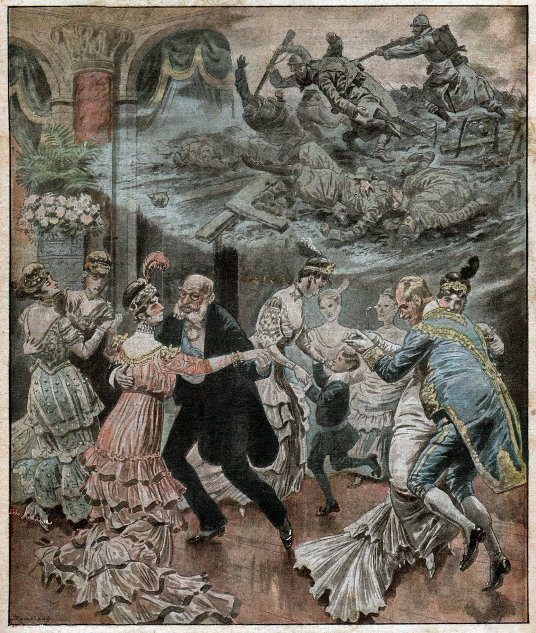Ball in Berlin 1916 von French School