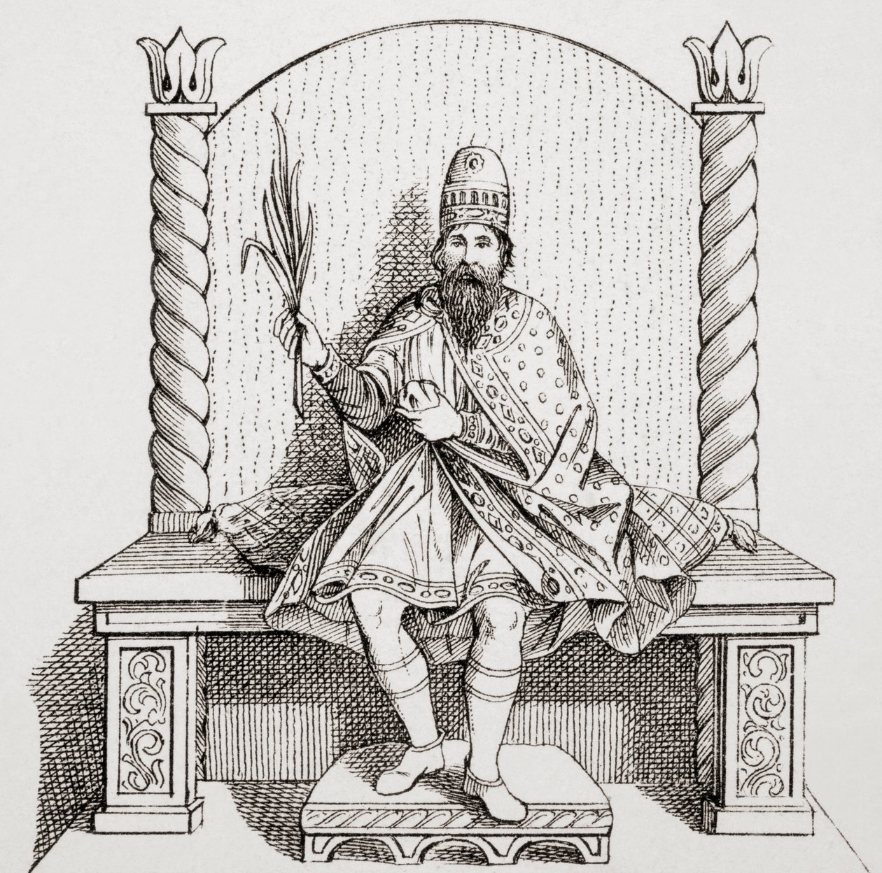 Bonifatius III. von Toskana, Markgraf von Toskana, auch bekannt als Bonifatius IV. oder Bonifatius von Canossa, 985-1052, aus L