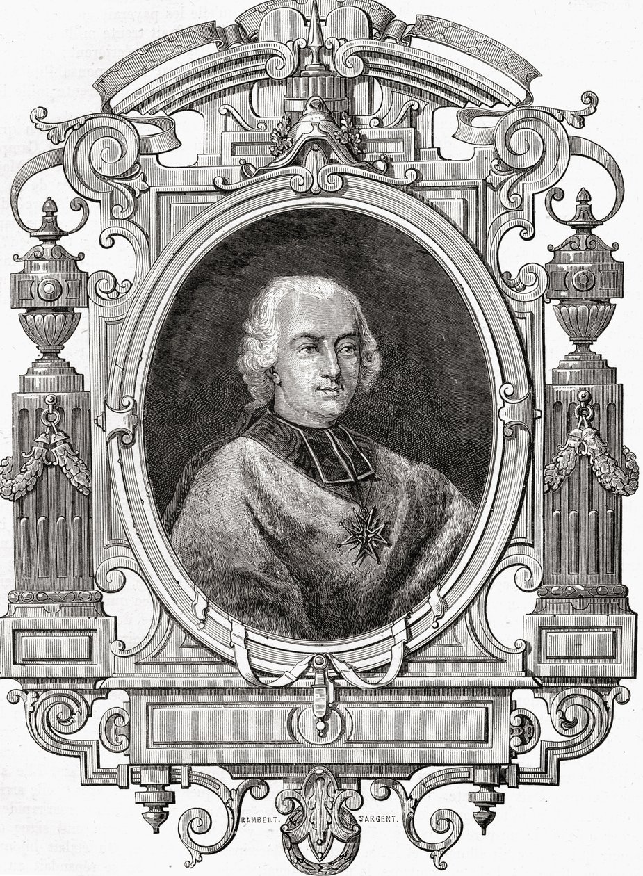 Kardinal de Rohan, aus 