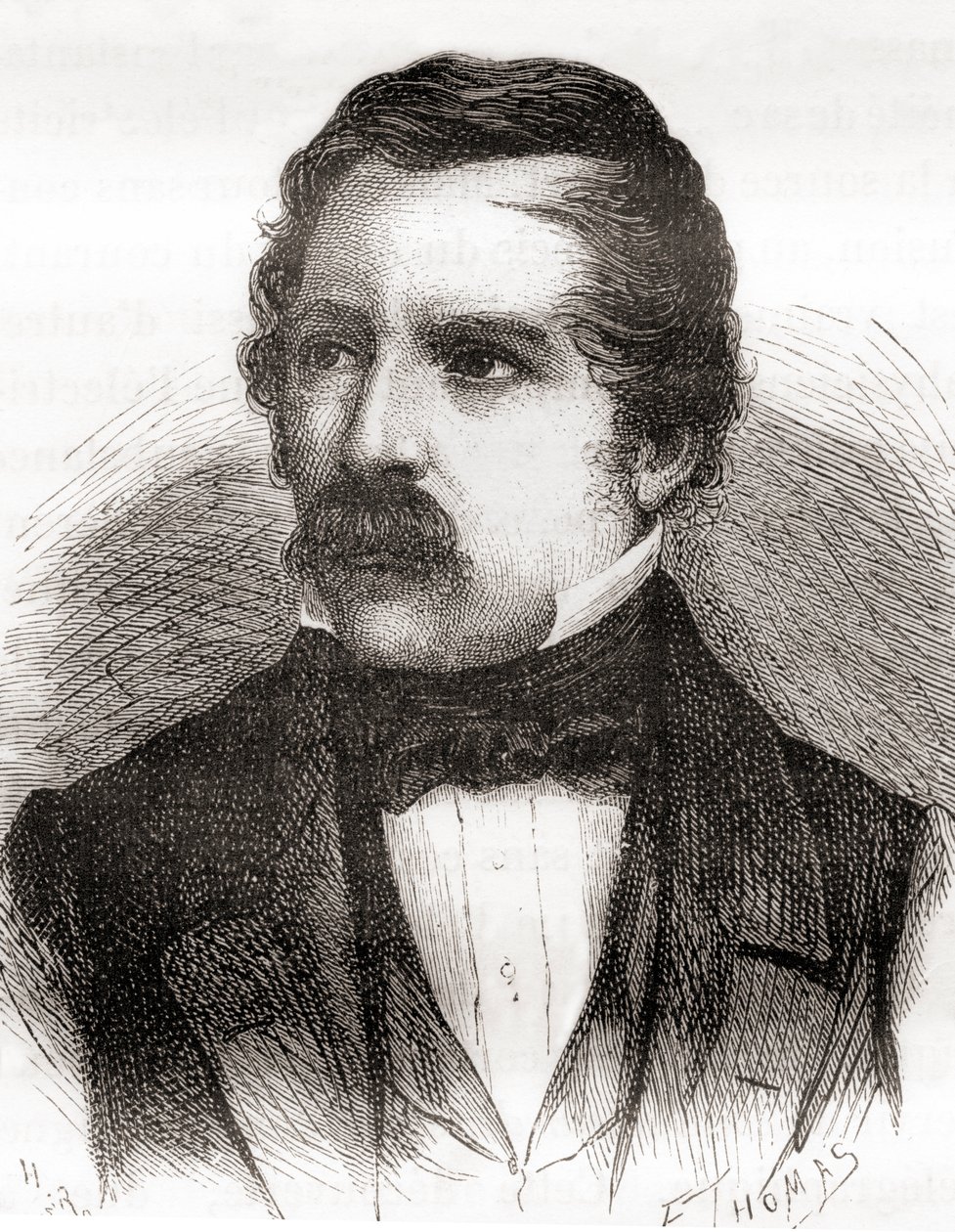 Carl August von Steinheil, aus Les Merveilles de la Science, veröffentlicht um 1870 (Gravur) von French School