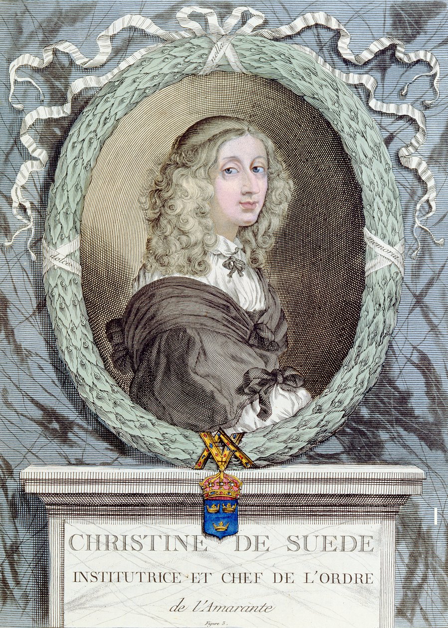 Christina, Königin von Schweden, Gründerin und Leiterin des Ordens der Amarantha von French School
