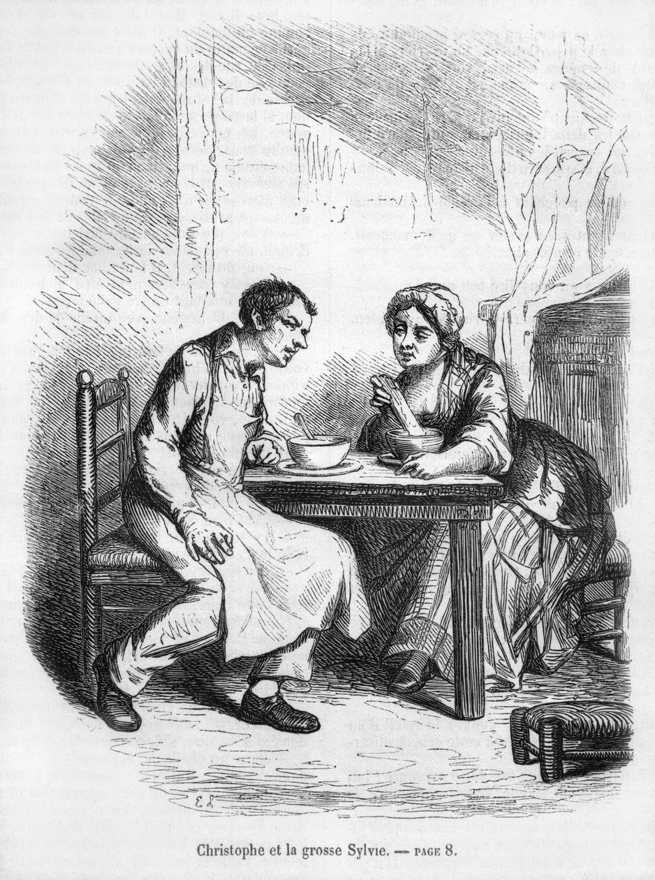 Christophe und die dicke Sylvie, Illustration aus 