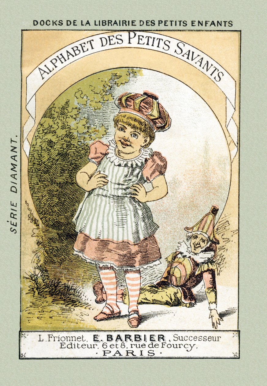 Cover - Wenn wir wie das Baby des Titels lachen, sagen wir A A A A A A A A A - im „Alphabet des petits savants“, späte 19. Jahrhundert von French School
