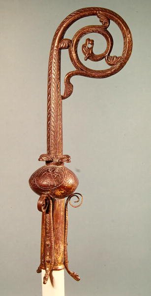 Bischofsstab von Kanzler Guerin, Bischof von Senlis von 1213-27 von French School
