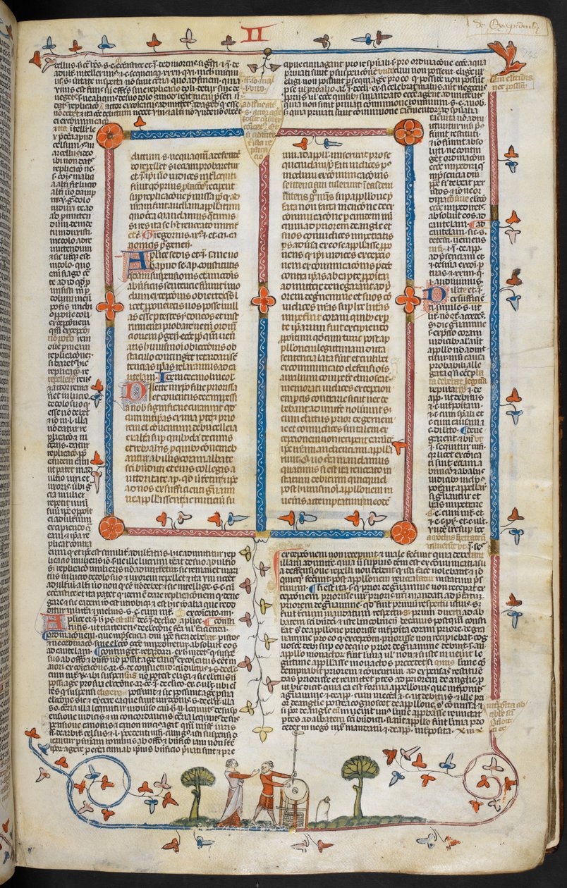 Dekretalen von Gregor IX. mit Glosse von Bernhard von Parma (die 