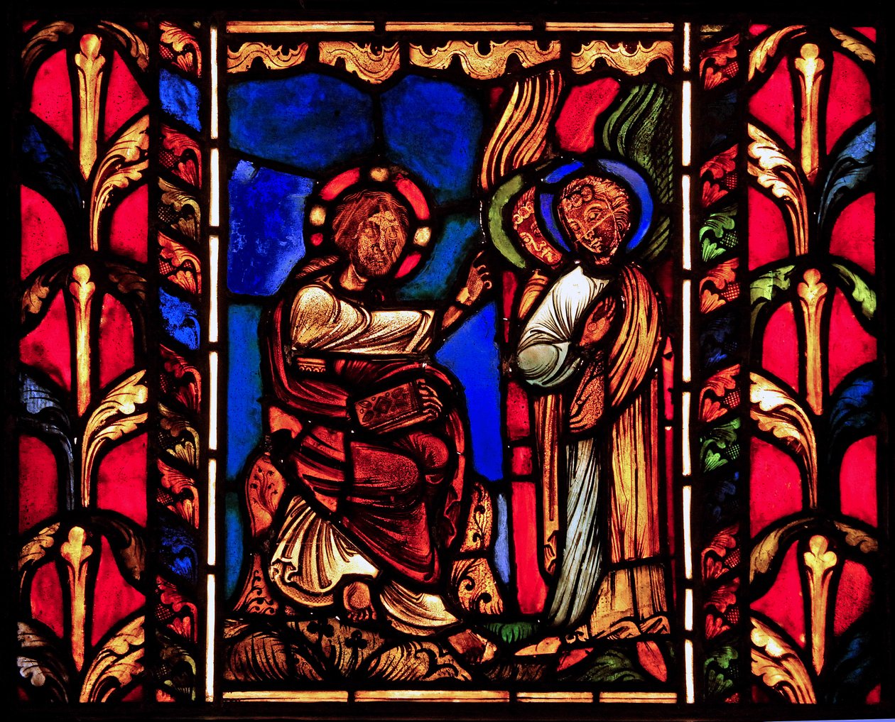 Christus von Engeln betreut (nach der Versuchung) von French School
