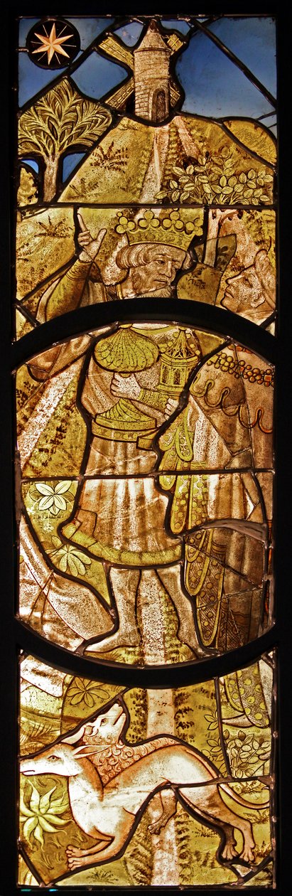 Die Anbetung der Könige, ursprünglich aus St. Vivien, Rouen von French School