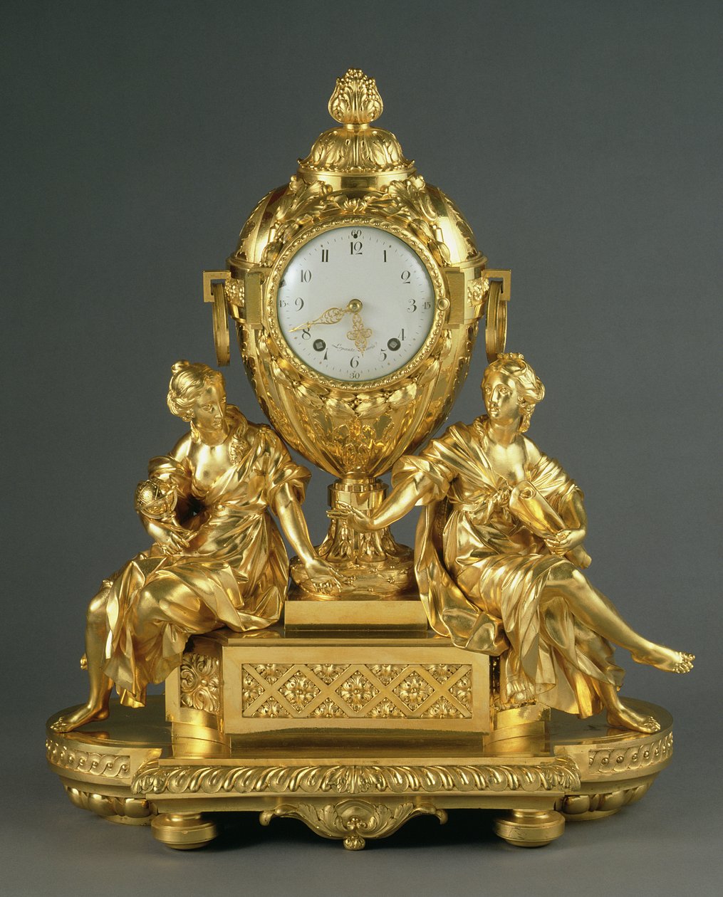 Frühe Louis XVI Kaminuhr, ca. 1765 von French School