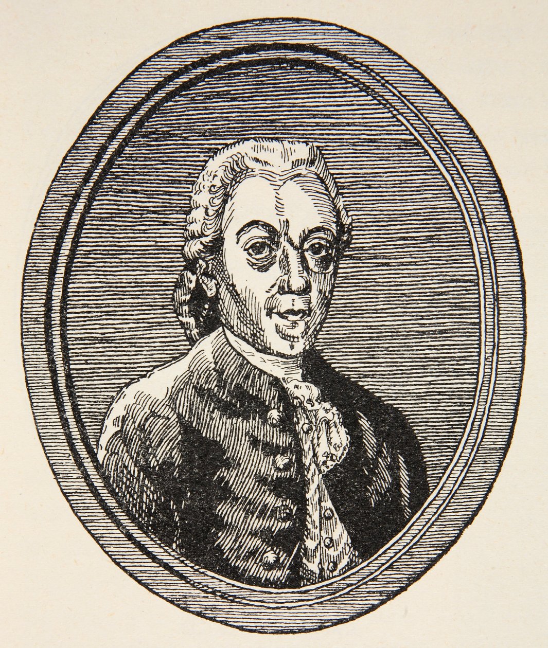 Etienne Bezout, Illustration aus Histoire de la Nation Francaise, Sciences, Bände I & II, von Gabriel Hanotaux, 1924 von French School