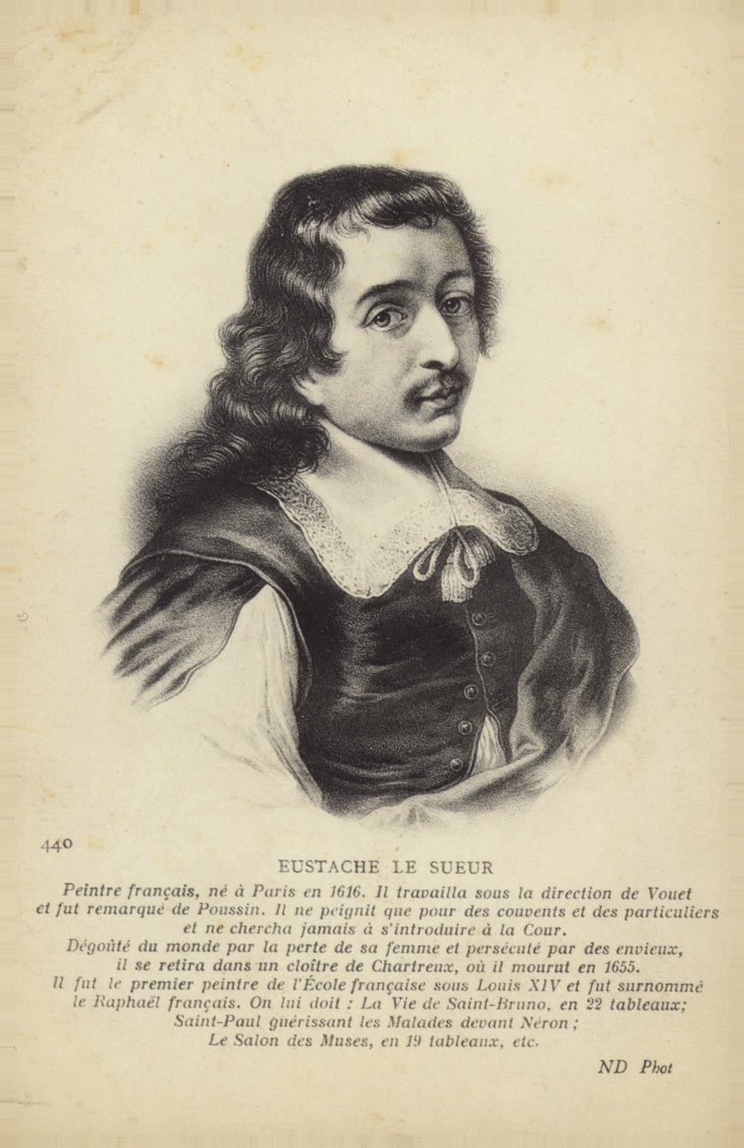 Eustache Le Sueur, französischer Maler von French School