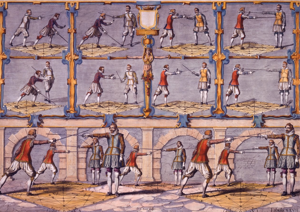 Fechten, aus Academie de l