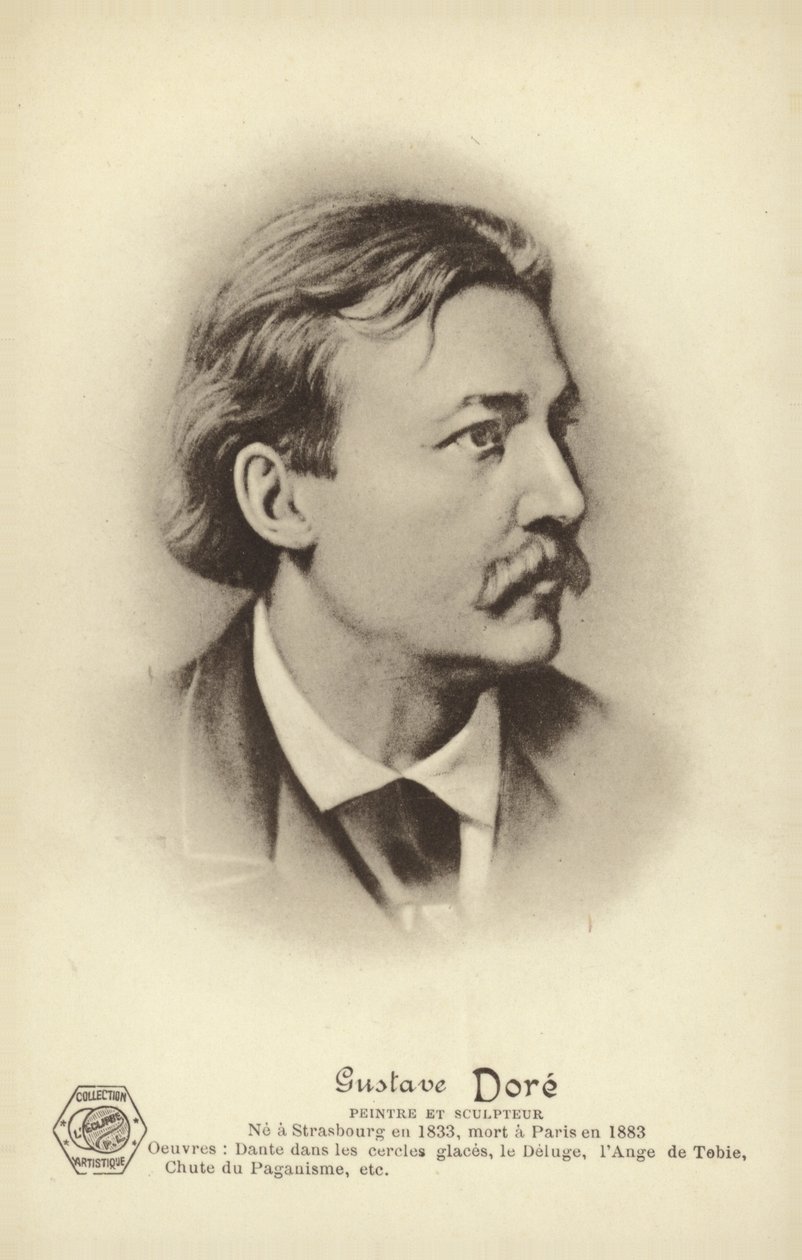 Gustave Doré, französischer Künstler und Illustrator von French School
