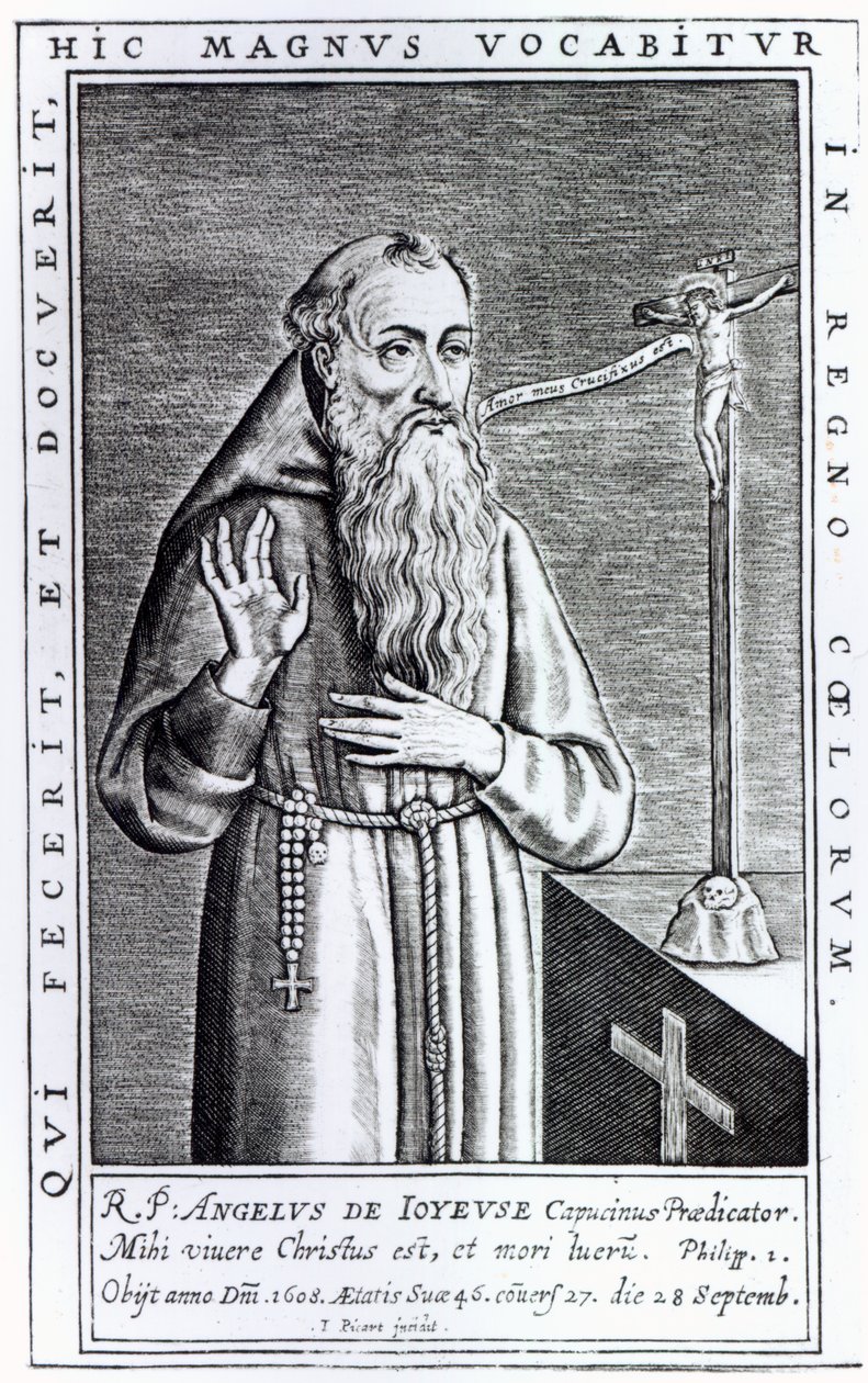 Henri, Herzog von Joyeuse, bekannt als Pater Angelus von French School