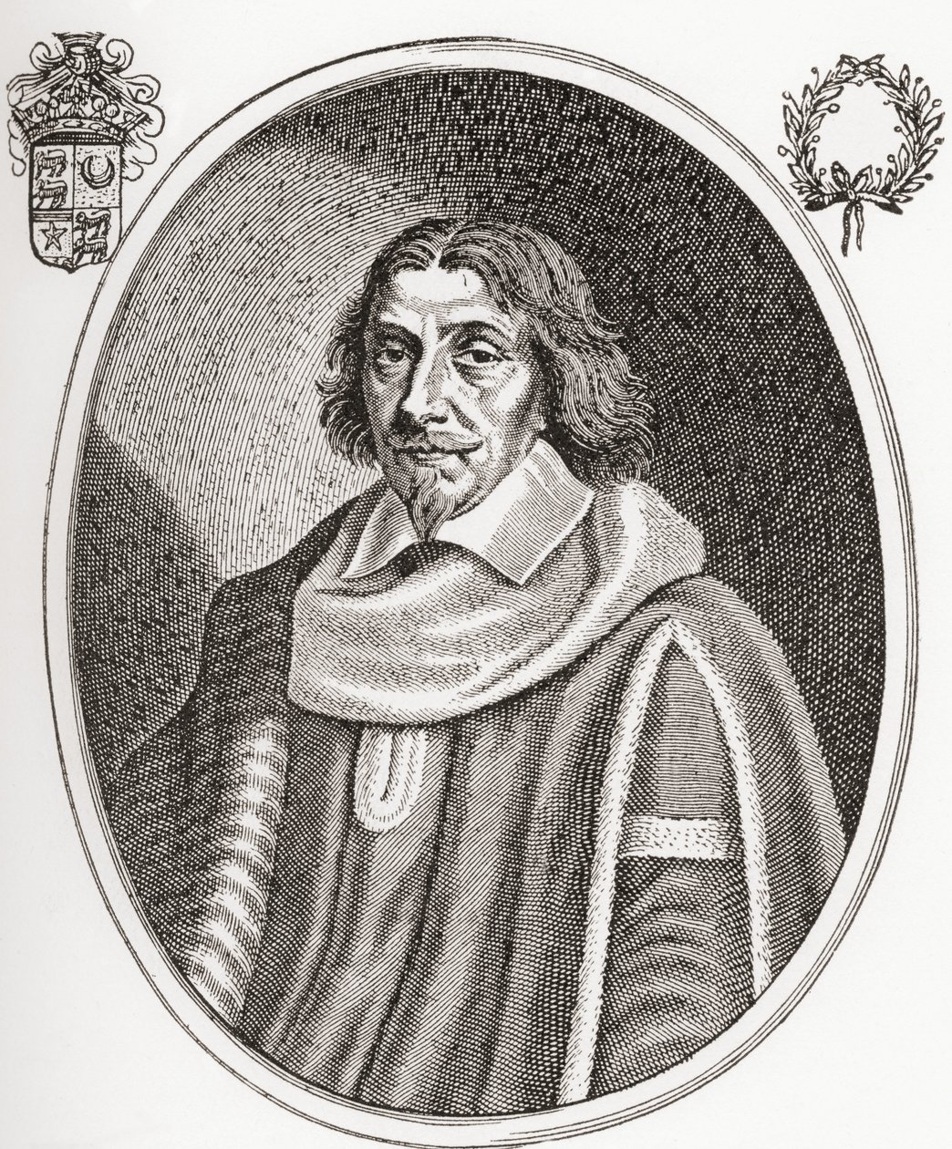 Henri de Mesmes, Herr von Roissy, Marquis von Mongneville und Everly, 1575-1650. Französischer Magistrat und Bürgermeister von Paris. Aus Les Heures Libres, veröffentlicht 1908 von French School