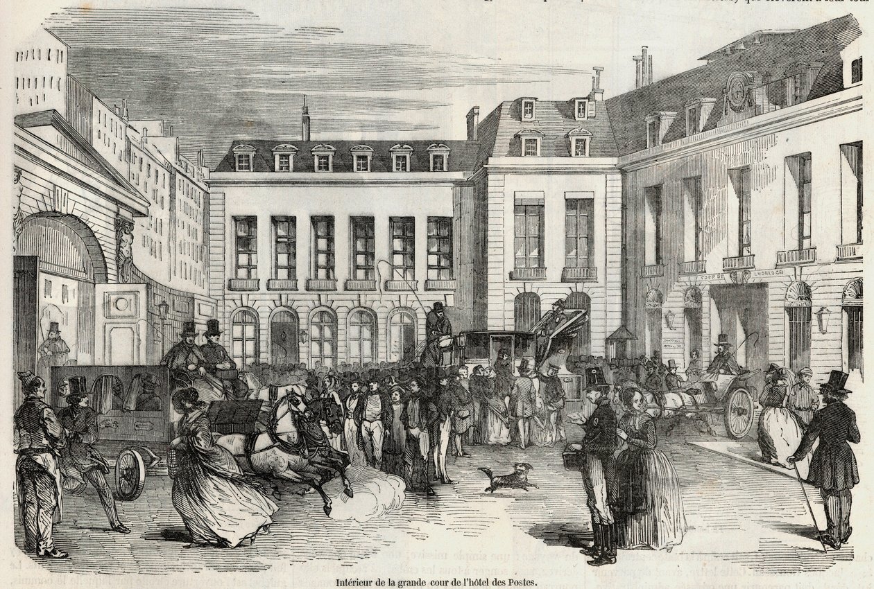 Interieur de la grande cour de l