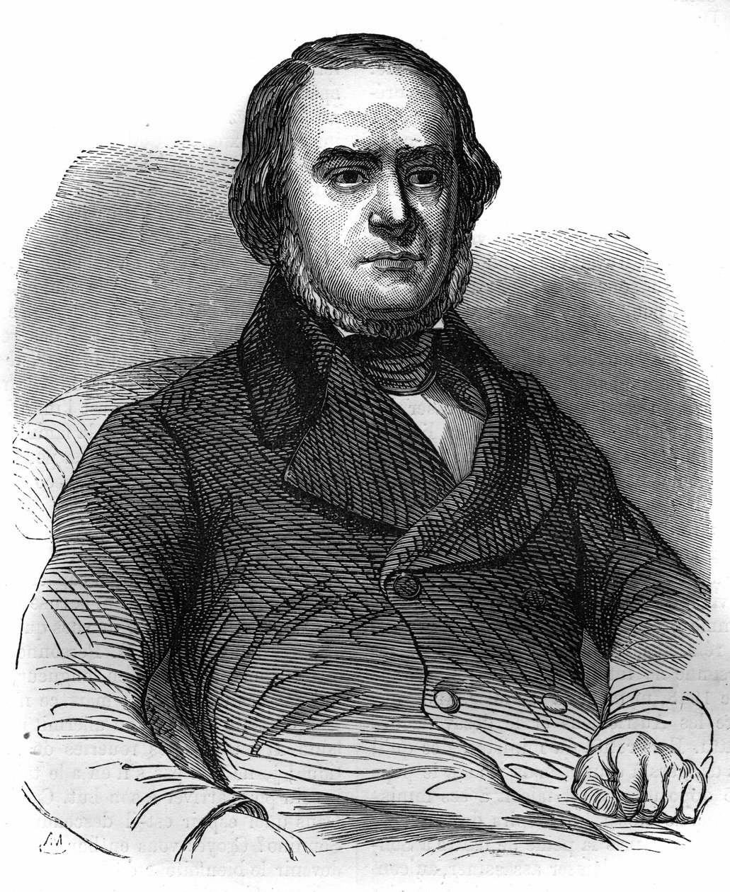 Italienische Nationalbewegung: Daniele Manin (1804-1857) proklamiert die Republik Venedig (1848). Gravur in „Geschichte der Päpste-Könige-Königinnen-und-Kaiser durch die Jahrhunderte“ von Maurice Lachatre von French School