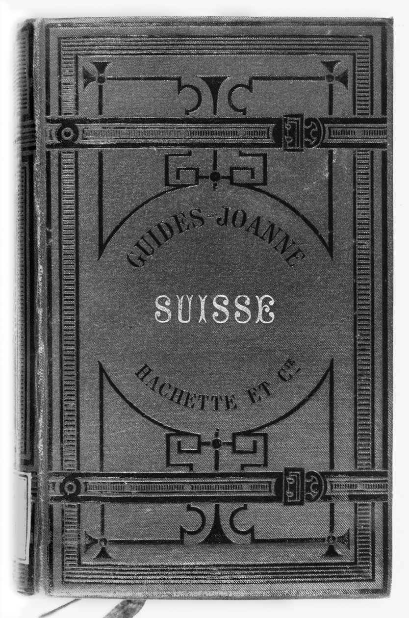 Joanne-Führer der Schweiz, veröffentlicht Hachette, Paris, 1887 von French School