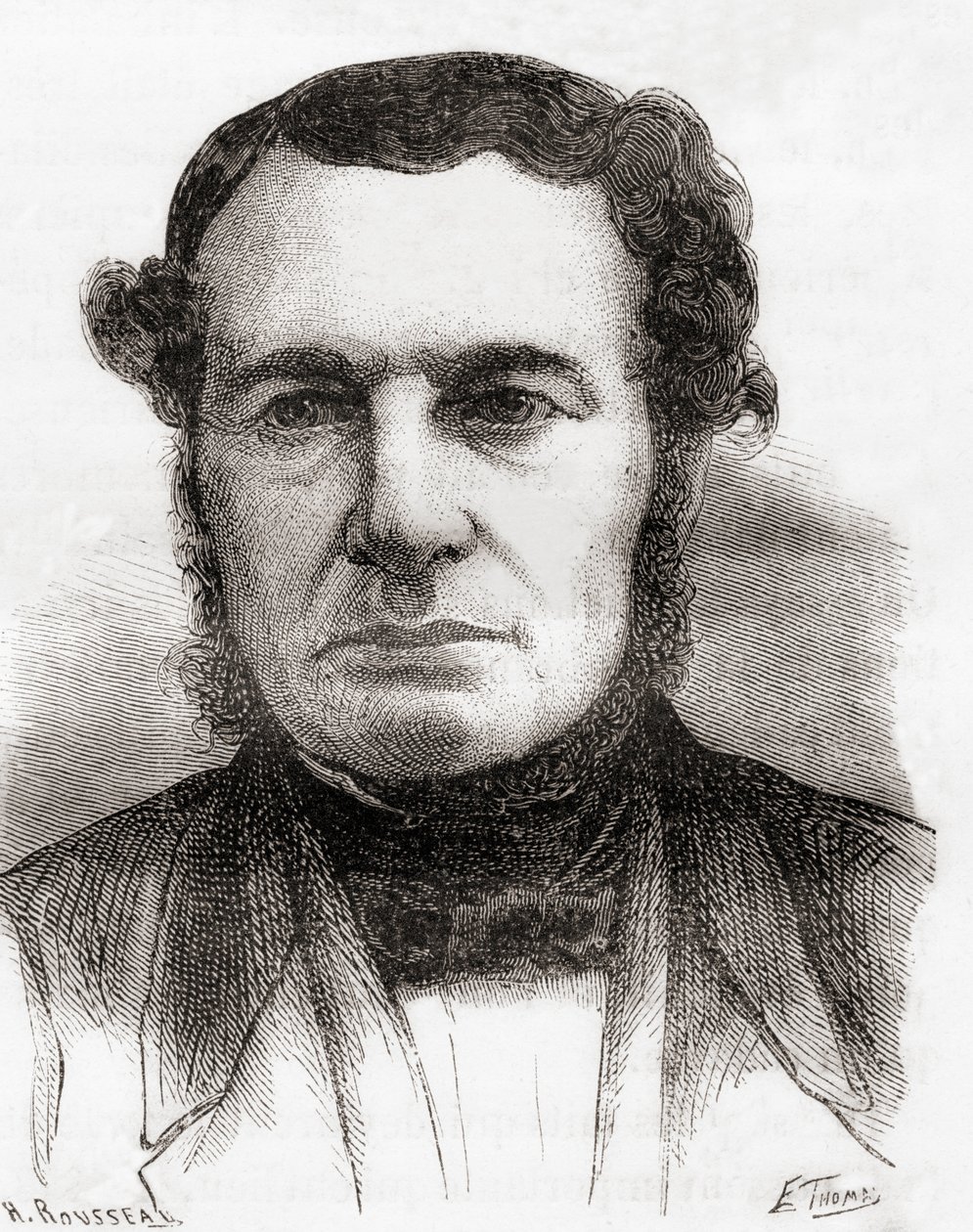 Joseph-François Malgaigne, aus Les Merveilles de la Science, veröffentlicht um 1870 von French School
