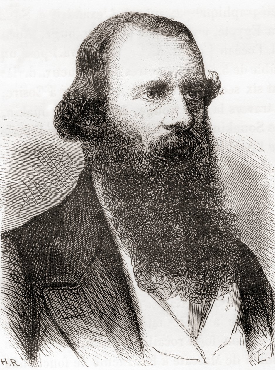 Josiah Latimer Clark, aus Les Merveilles de la Science, veröffentlicht um 1870 (Gravur) von French School