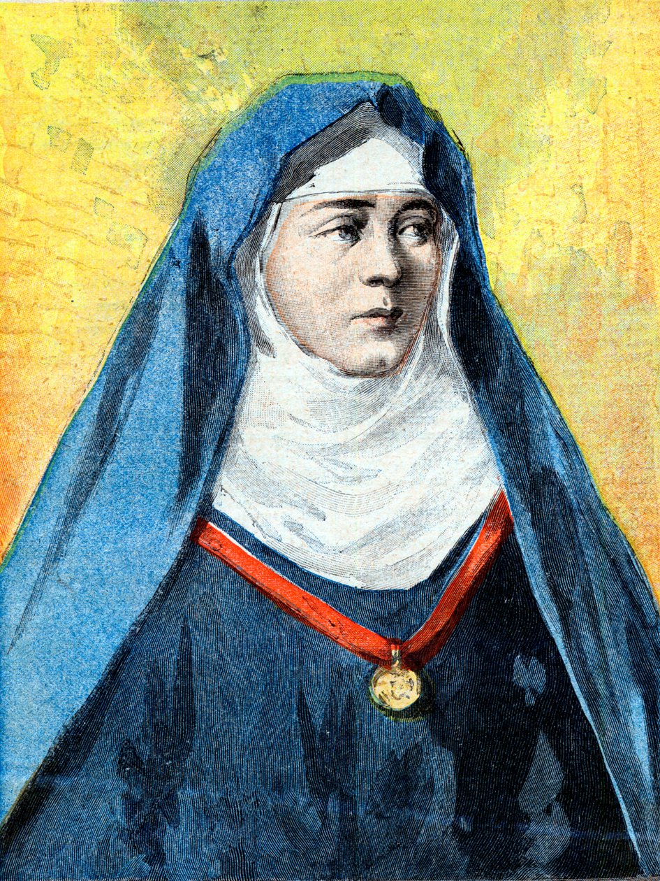 Julienne Duguesclin (1377-1404), Benediktinerin - Illustration aus 