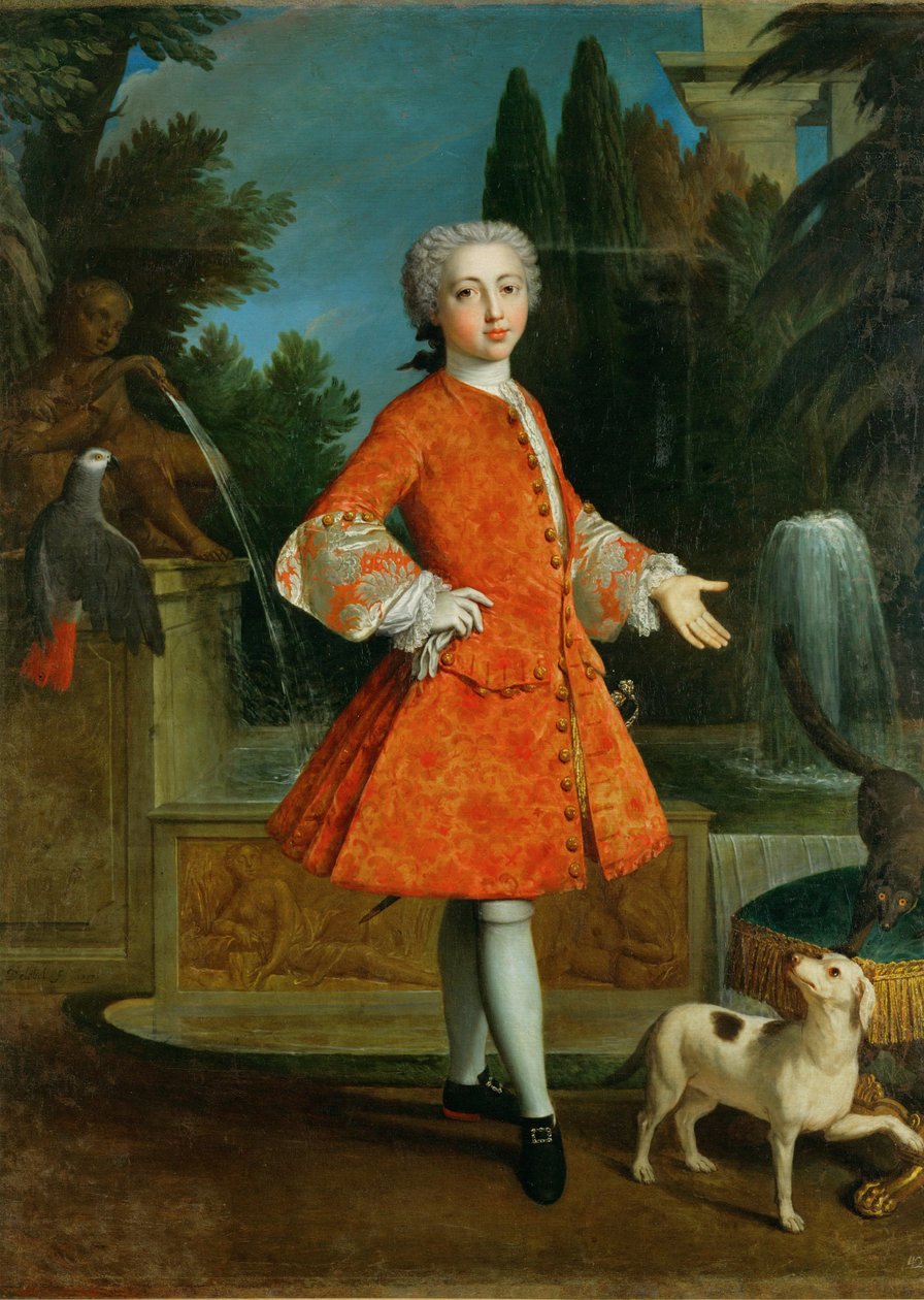 Louis-Philippe, Herzog von Orléans als Junge von French School