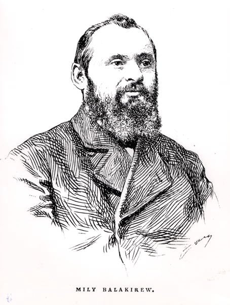 Mily Alekseyevich Balakirev, Illustration aus 