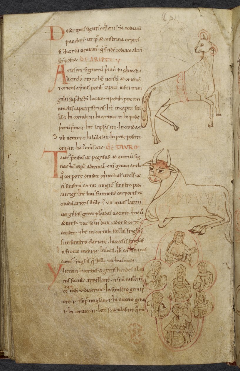Sammlung von Werken über Computus und Astronomie, Royal MS 13 A XI von French School