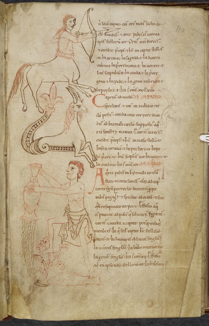 Vermischte Werke über Computus und Astronomie, Royal MS 13 A XI von French School