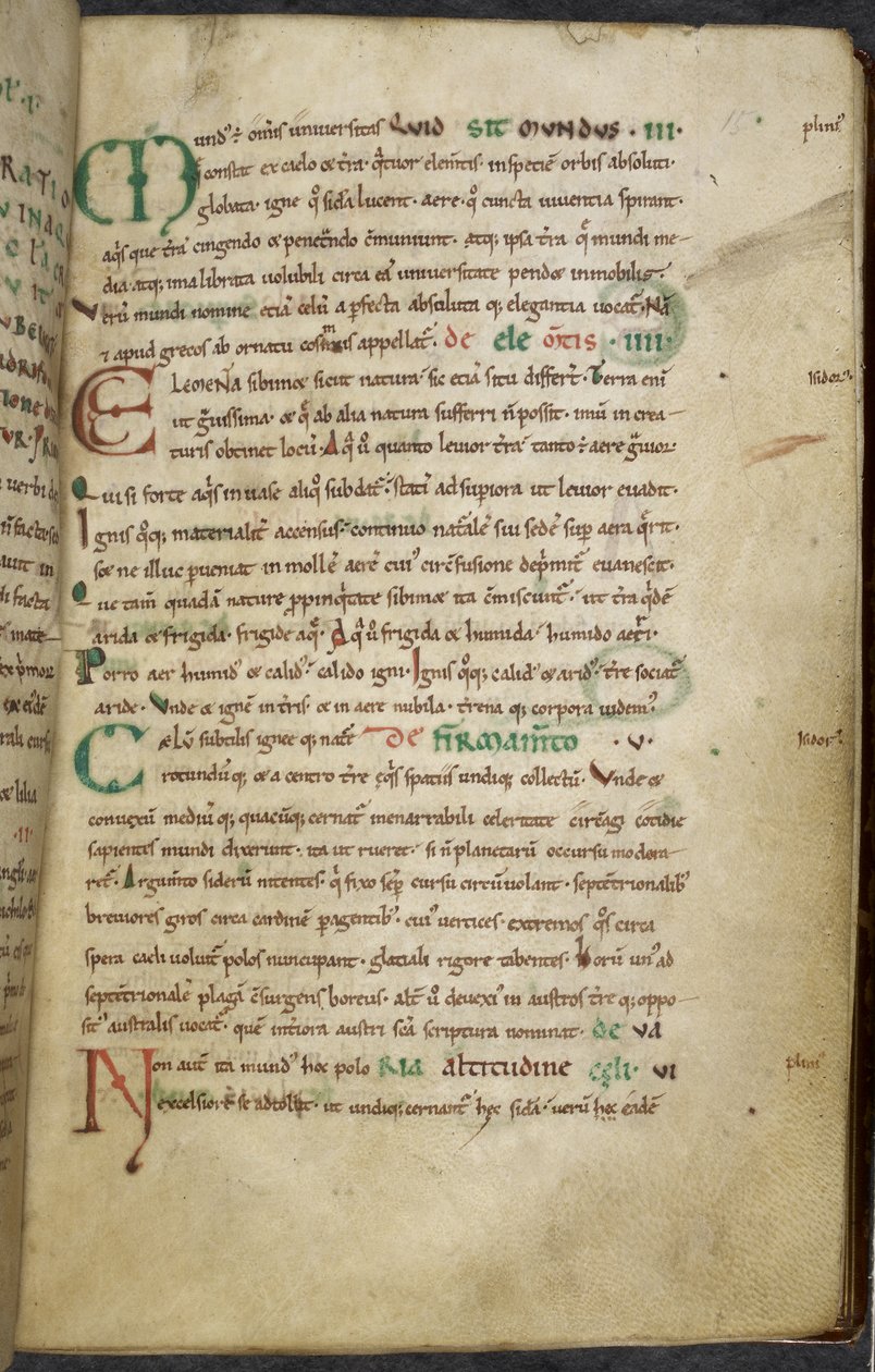 Vermischte Werke über Computus und Astronomie, Royal MS 13 A XI von French School