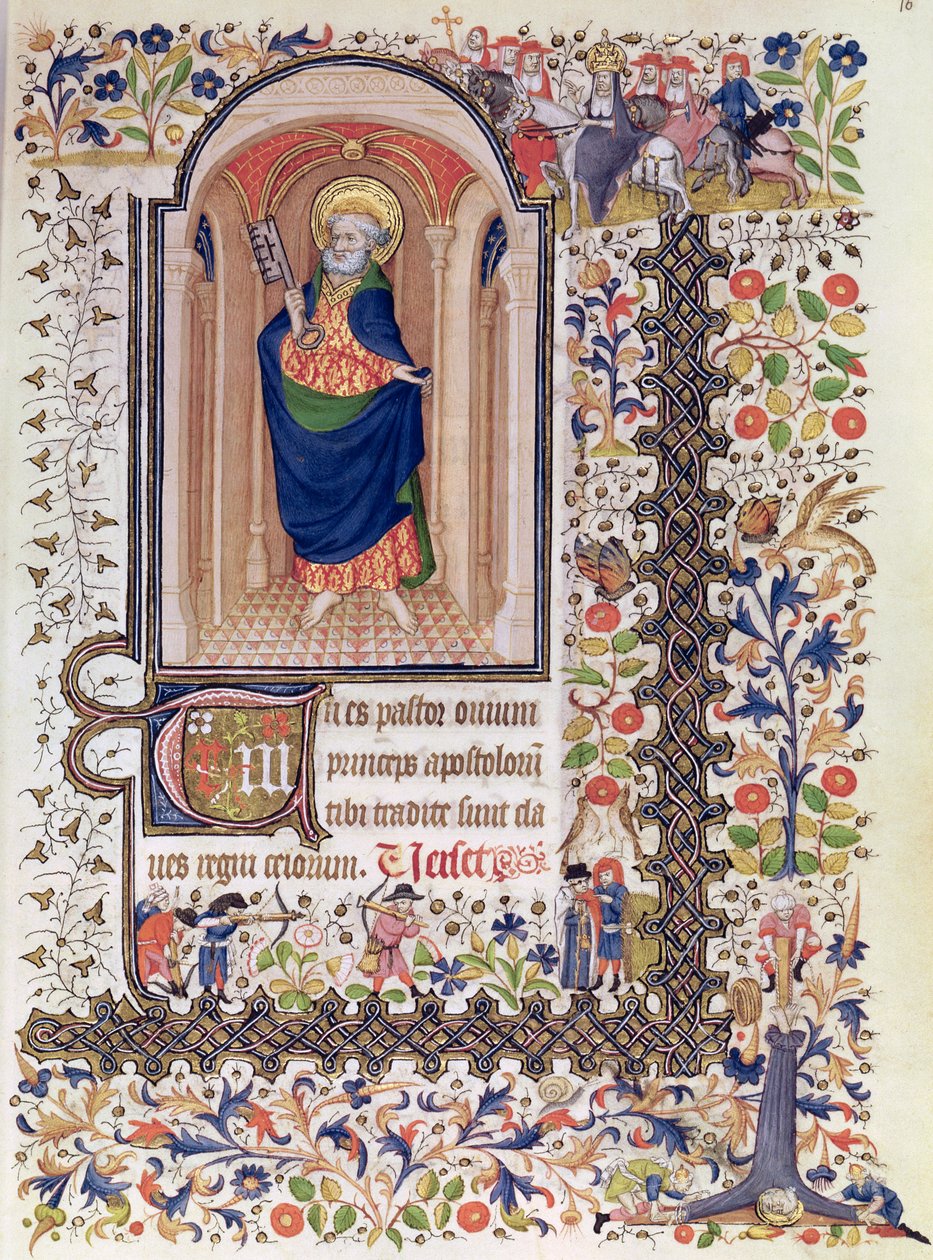 St. Peter, aus den Stunden der Marguerite d