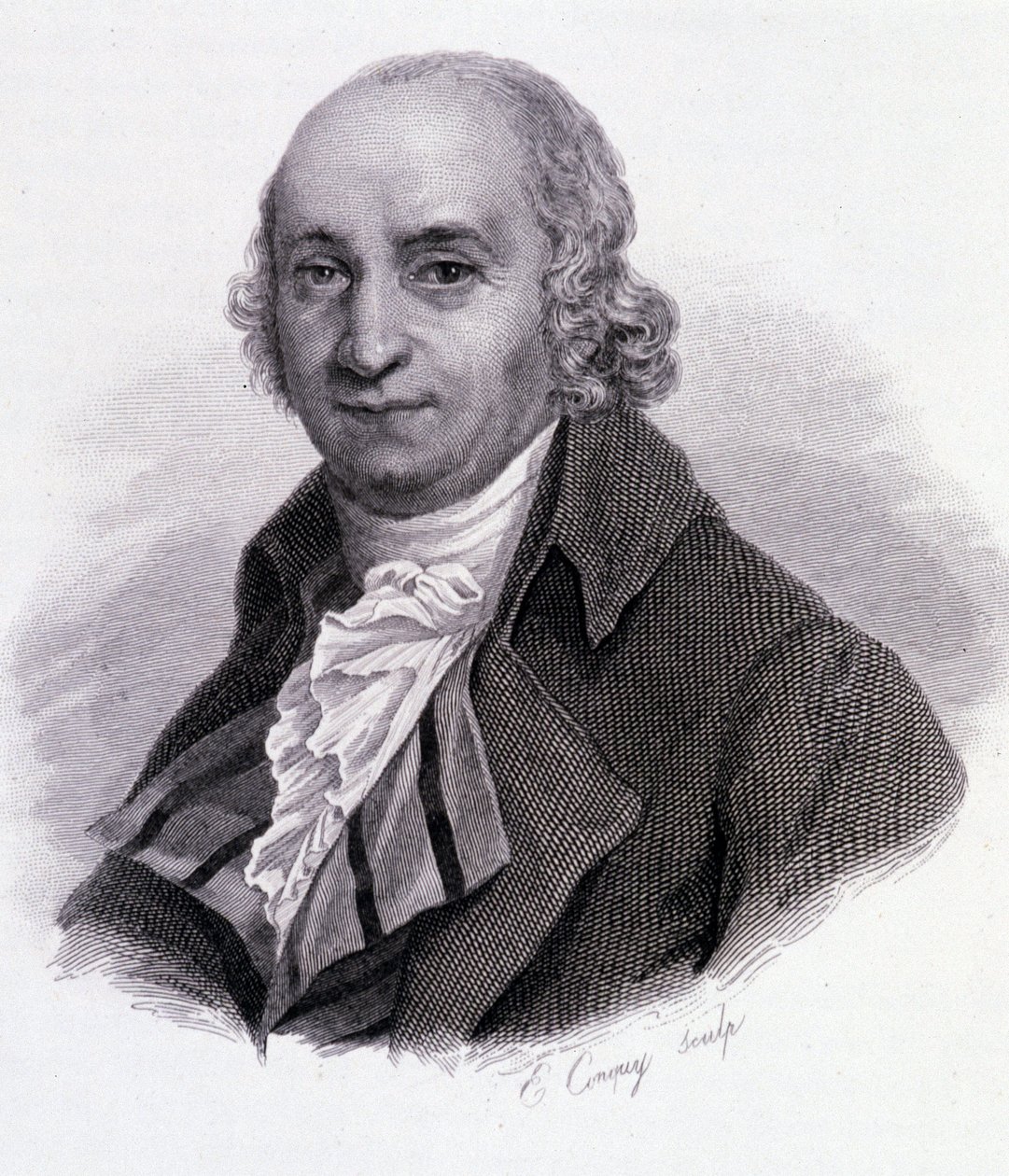 Pierre Samuel Dupont de Nemours (1739-1817) - in "Porträts nützlicher Männer" von French School