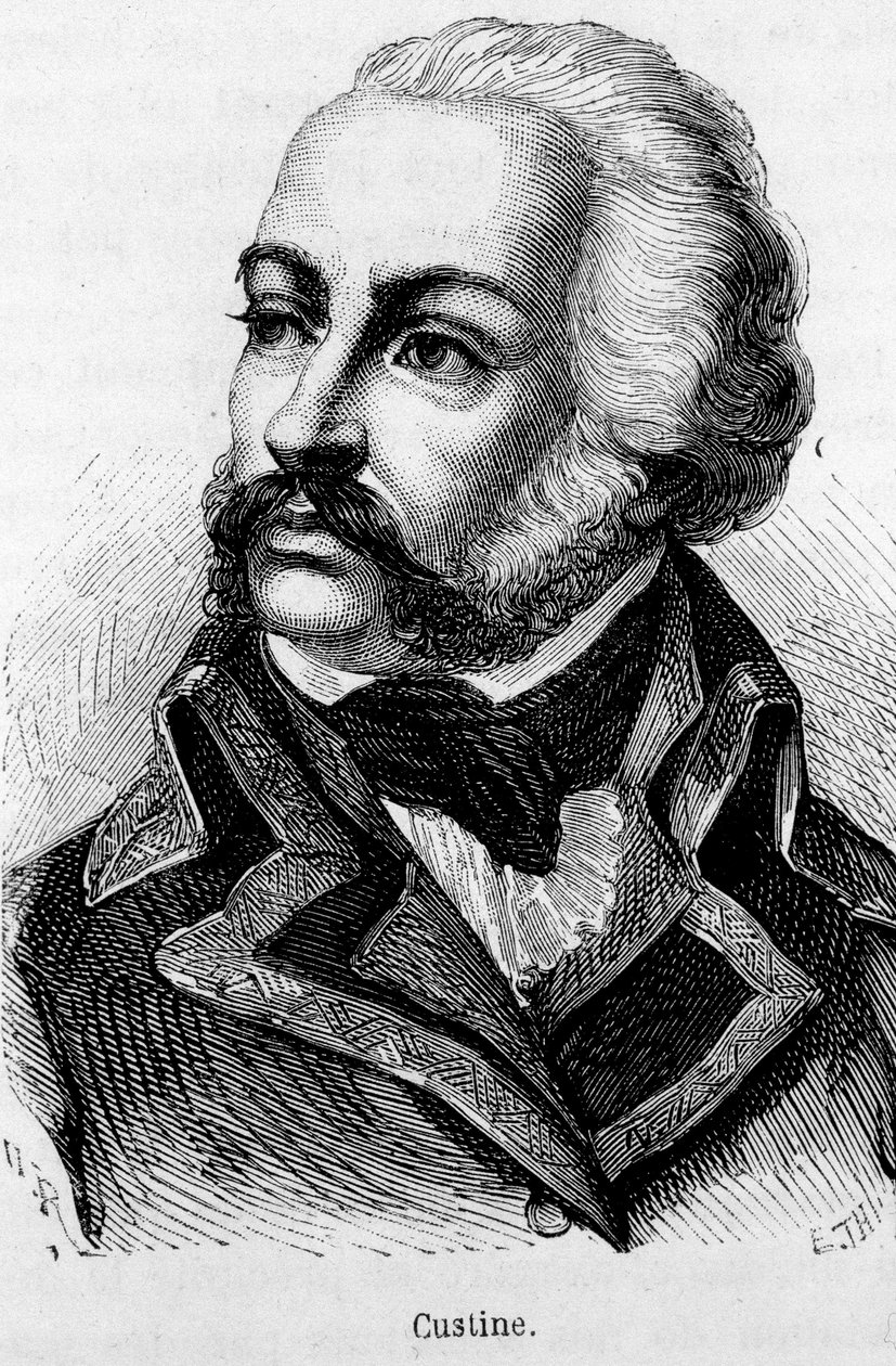 Porträt von Adam Philippe, Comte de Custine (1740 - 1793), französischer General - in „L
