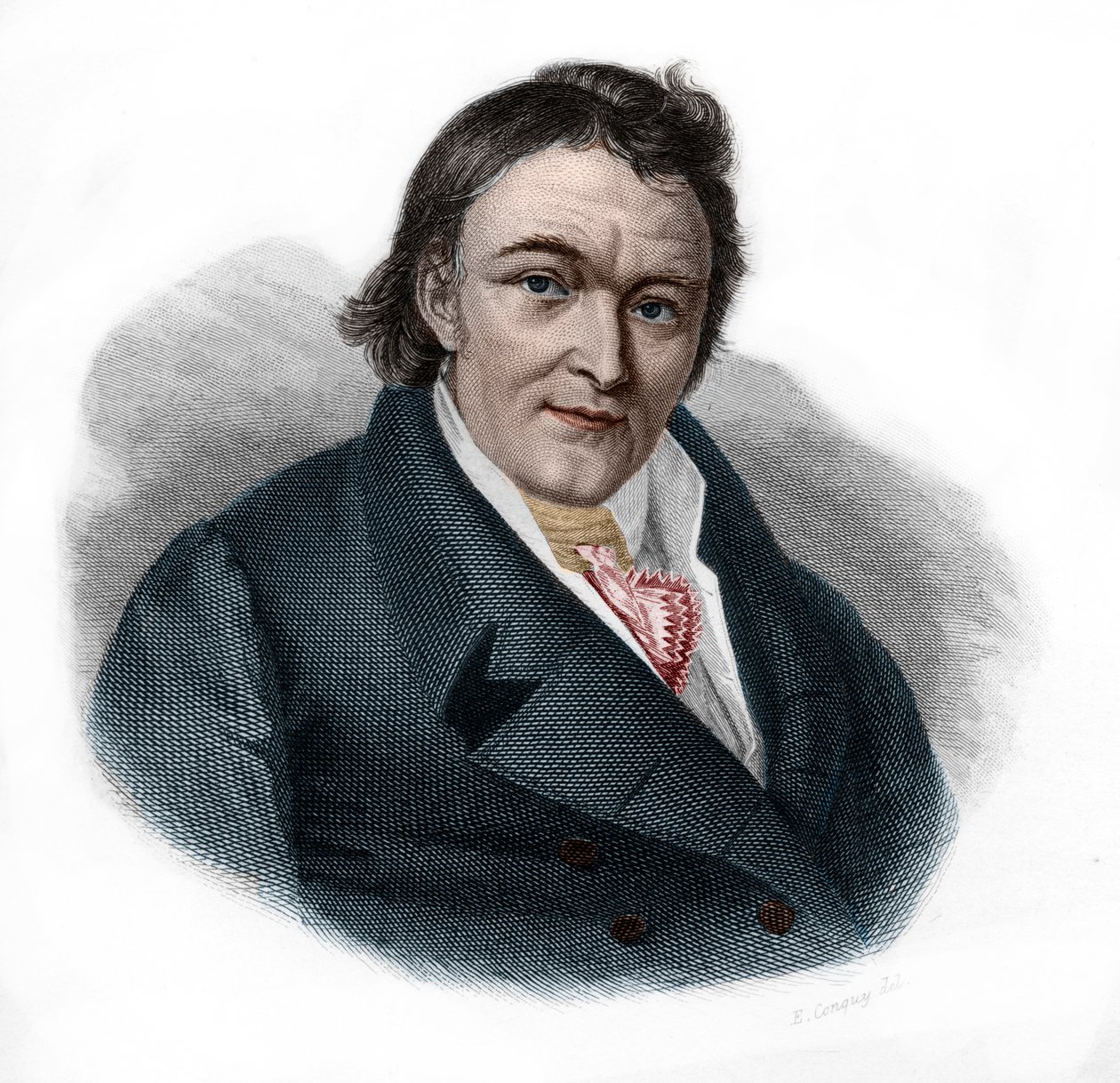 Porträt von Aloys Senefelder (1771-1834), deutscher Schauspieler und Dramatiker von French School