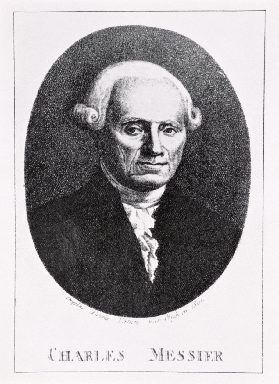 Porträt von Charles-Joseph Messier, 1801 von French School