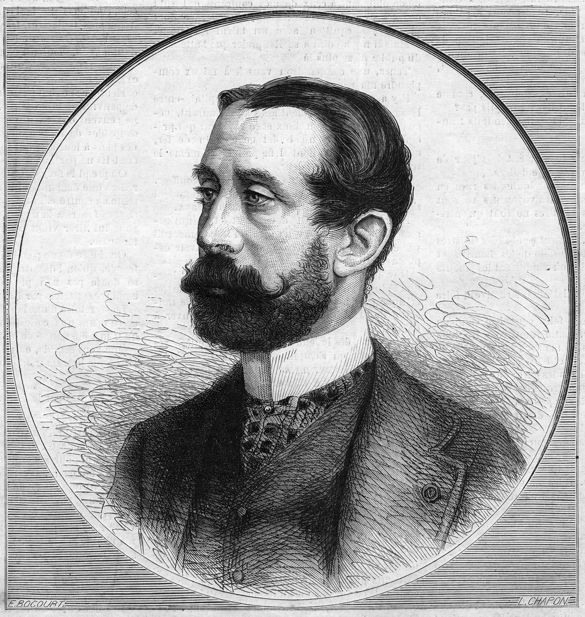 Porträt von Charles Raymond La Croix de Chevrieres de Saint-Vallier (Graf von Saint Vallier von French School