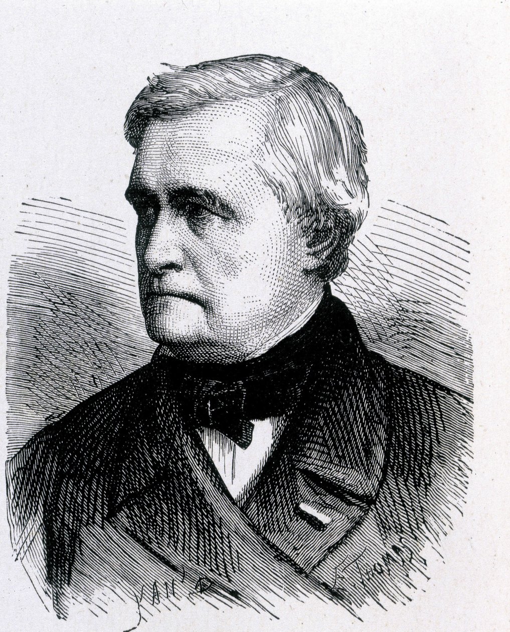Porträt von Claude Pouillet, französischer Physiker (1790 - 1868) - in „Album der Wissenschaft; berühmte Wissenschaftler; Große Entdeckungen“ 1896. von French School