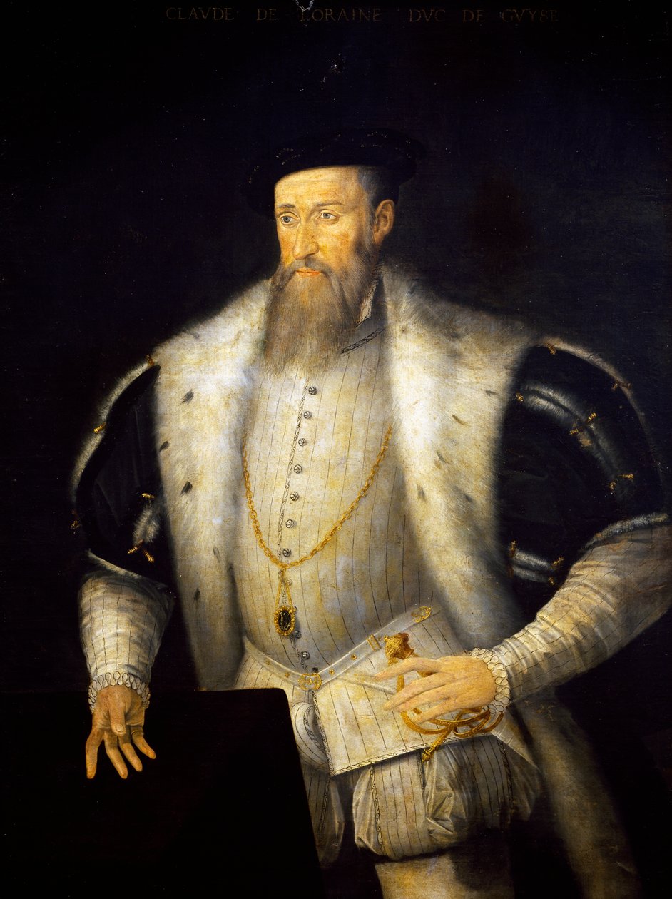 Porträt von Claudio I. von Lothringen (Castello di Condé-sur-Moselle) von French School