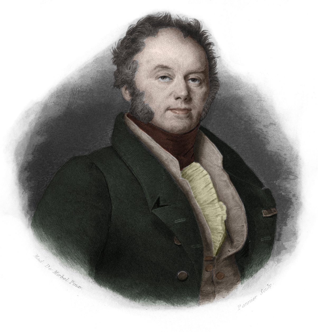 Porträt von Edouard, Herzog von Fitz-James (1776-1838), französischer Politiker. in „LIBRE DES SPEAKERS“ von Louis de Cormenin Timon. 1842. Private Sammlung von French School